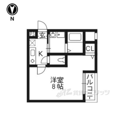 京都府京都市下京区柿本町 五条駅 1K マンション 賃貸物件詳細