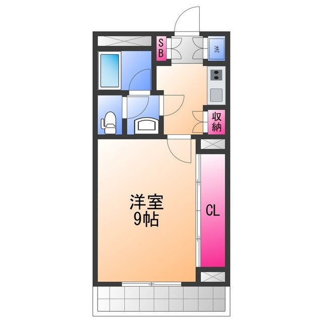 大阪府和泉市太町 北信太駅 1K マンション 賃貸物件詳細