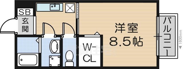 兵庫県尼崎市金楽寺町２ 尼崎駅 1K アパート 賃貸物件詳細