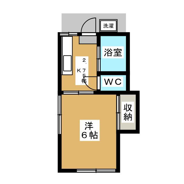 東京都国立市北２ 国立駅 1K アパート 賃貸物件詳細
