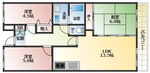 大阪府松原市一津屋３ 恵我ノ荘駅 3LDK マンション 賃貸物件詳細