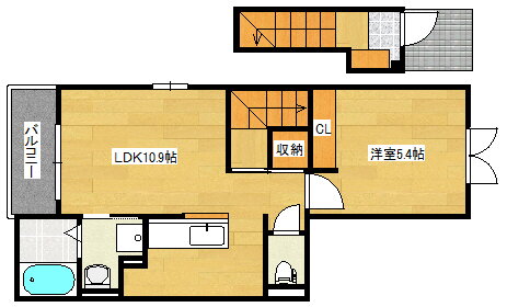 広島県広島市西区南観音町 西観音町駅 1LDK アパート 賃貸物件詳細