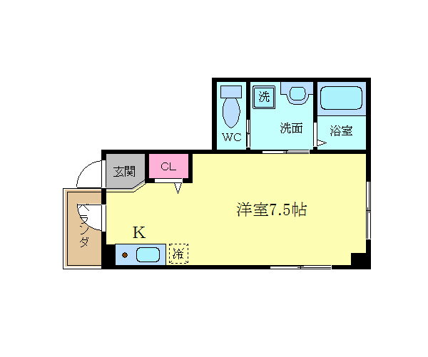 京都府京都市下京区綾材木町 烏丸駅 1K マンション 賃貸物件詳細