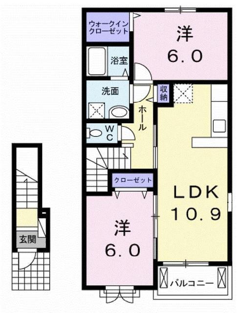 静岡県沼津市大岡 下土狩駅 2LDK アパート 賃貸物件詳細