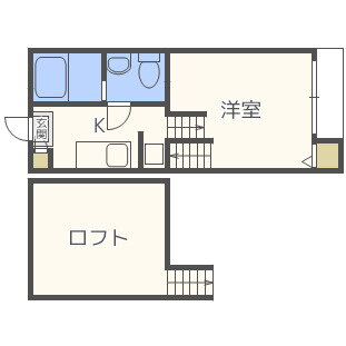 福岡県福岡市博多区吉塚１ 吉塚駅 1K アパート 賃貸物件詳細