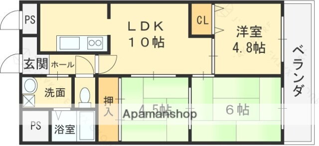 大阪府八尾市東山本新町７ 河内山本駅 3LDK マンション 賃貸物件詳細