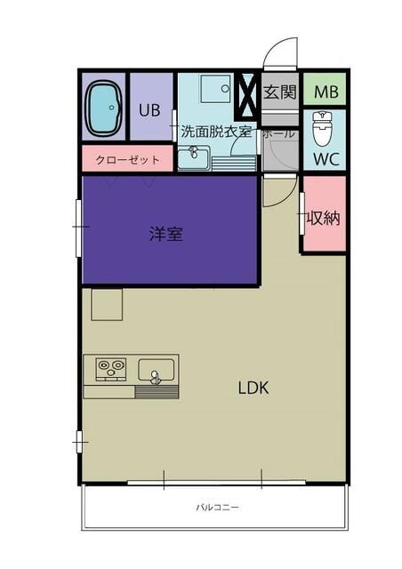 埼玉県深谷市東方 籠原駅 1LDK マンション 賃貸物件詳細