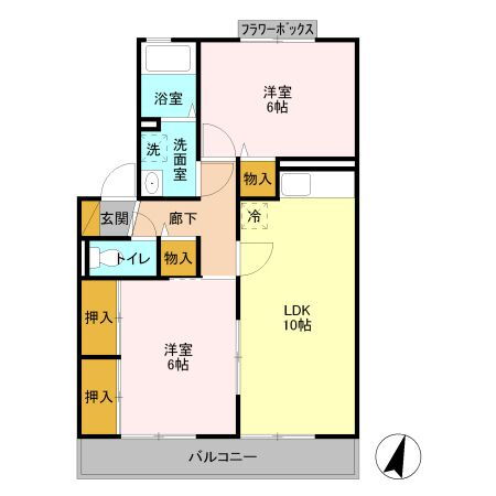 埼玉県さいたま市大宮区三橋４ 大宮駅 2LDK アパート 賃貸物件詳細