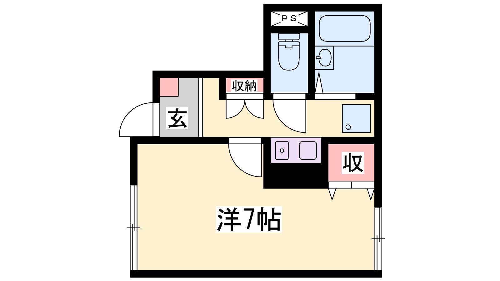 兵庫県姫路市網干区垣内西町 山陽網干駅 1K アパート 賃貸物件詳細