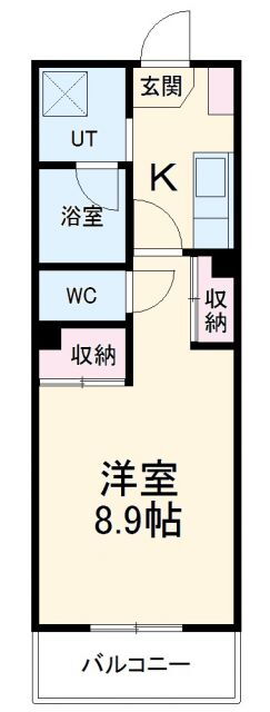 愛知県名古屋市天白区塩釜口１ 塩釜口駅 1K マンション 賃貸物件詳細