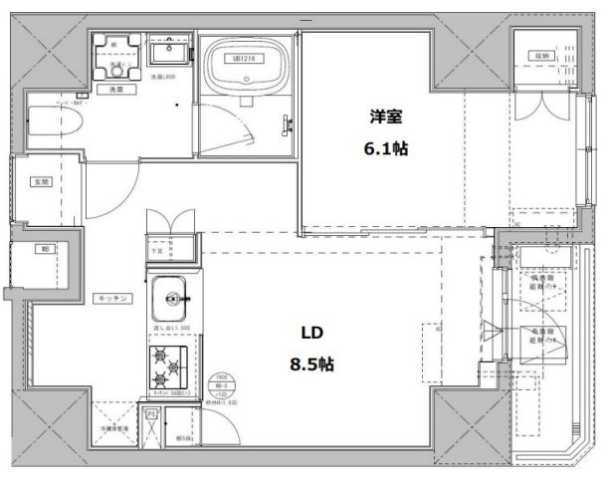 東京都文京区千駄木４ 西日暮里駅 1LDK マンション 賃貸物件詳細