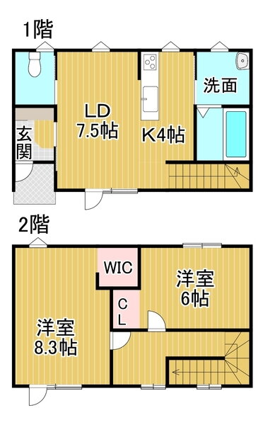 北海道帯広市東二条南７ 帯広駅 2LDK 一戸建て 賃貸物件詳細