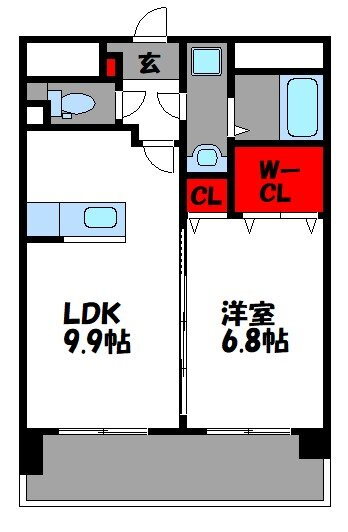 福岡県福岡市東区馬出４ 箱崎宮前駅 1LDK マンション 賃貸物件詳細