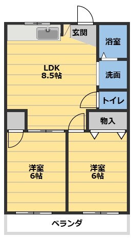 三重県津市高茶屋小森町 高茶屋駅 2LDK マンション 賃貸物件詳細
