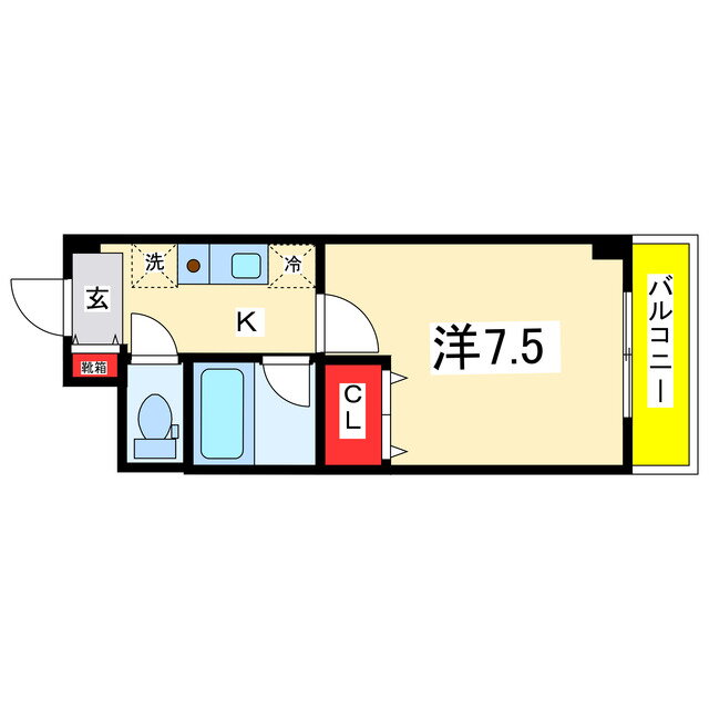 新潟県新潟市中央区西堀通４番町 白山駅 1K マンション 賃貸物件詳細