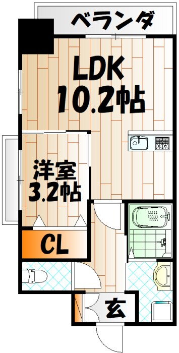 福岡県北九州市門司区高田１ 門司駅 1LDK マンション 賃貸物件詳細