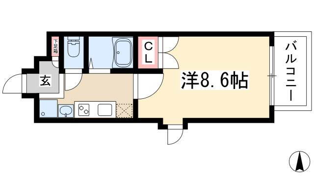 愛知県名古屋市千種区今池３ 今池駅 1K マンション 賃貸物件詳細