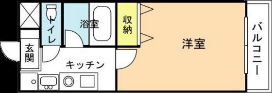 パラッツオ２１ 2階 1K 賃貸物件詳細