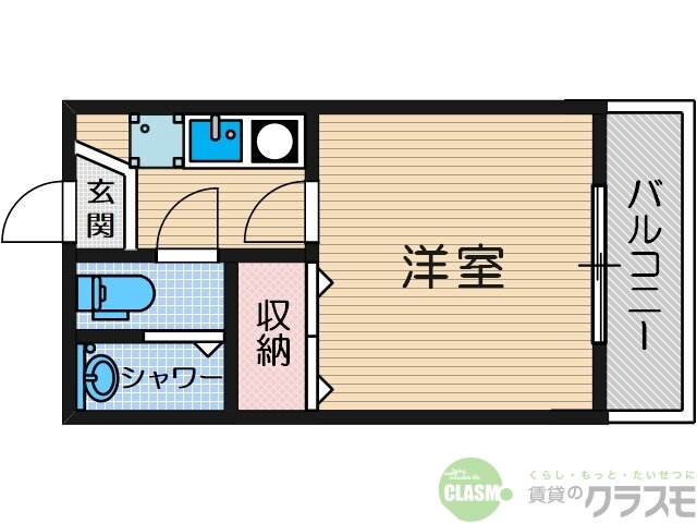 大阪府茨木市総持寺駅前町 総持寺駅 1K マンション 賃貸物件詳細