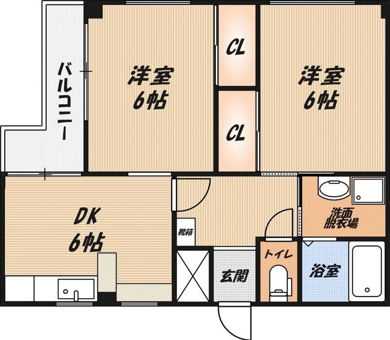 大阪府高槻市城南町３ 高槻市駅 2DK マンション 賃貸物件詳細
