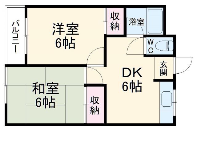 静岡県島田市御仮屋町 六合駅 2DK アパート 賃貸物件詳細