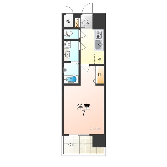 大阪府大阪市西淀川区野里２ 御幣島駅 1K マンション 賃貸物件詳細