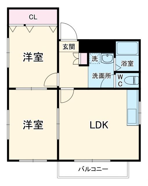 千葉県船橋市海神６ 西船橋駅 2DK マンション 賃貸物件詳細