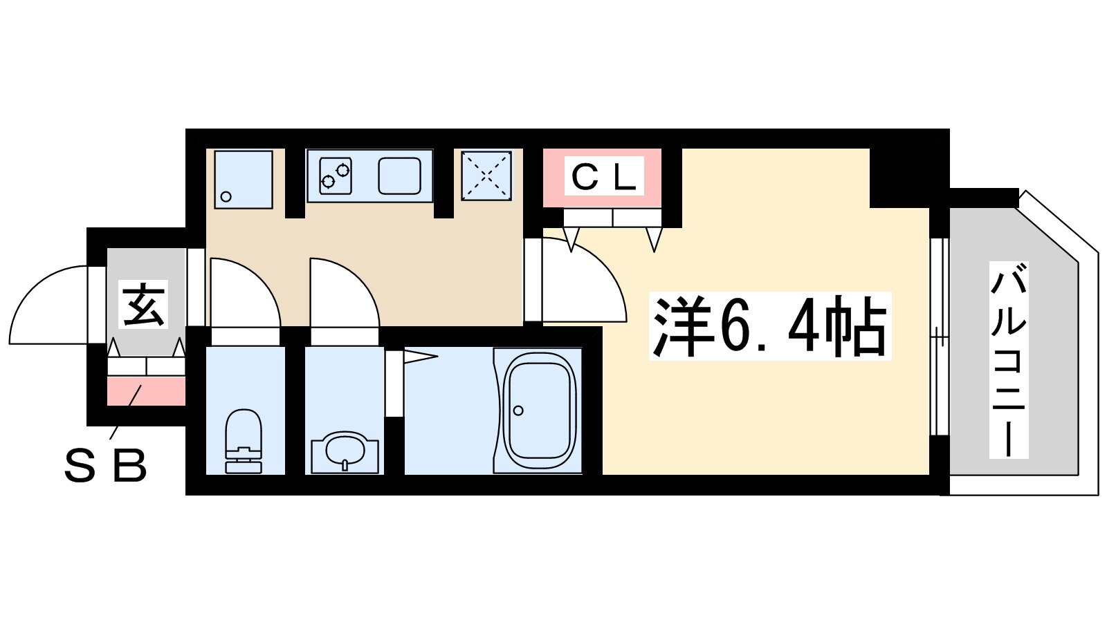 大阪府大阪市淀川区西宮原２ 新大阪駅 1K マンション 賃貸物件詳細