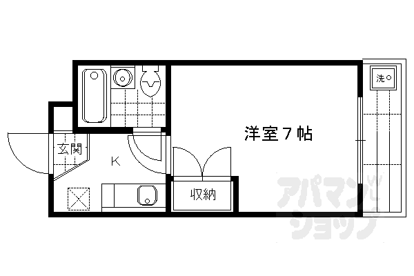 京都府京都市南区東九条松田町 十条駅 1K マンション 賃貸物件詳細
