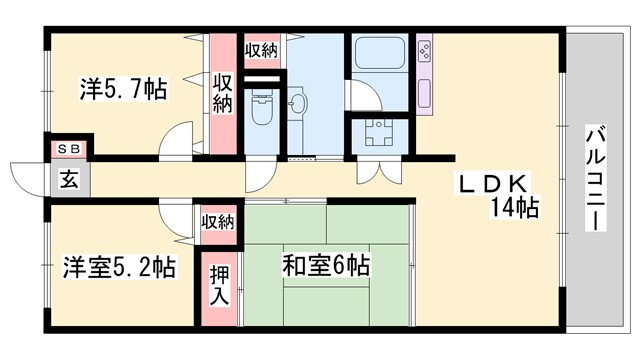 兵庫県姫路市青山北３ 余部駅 3LDK マンション 賃貸物件詳細