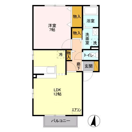 栃木県宇都宮市細谷１ 宇都宮駅 1LDK アパート 賃貸物件詳細
