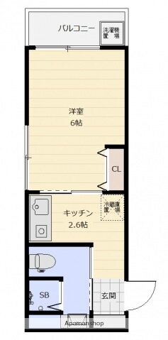 広島県広島市西区三滝町 横川駅 1K マンション 賃貸物件詳細
