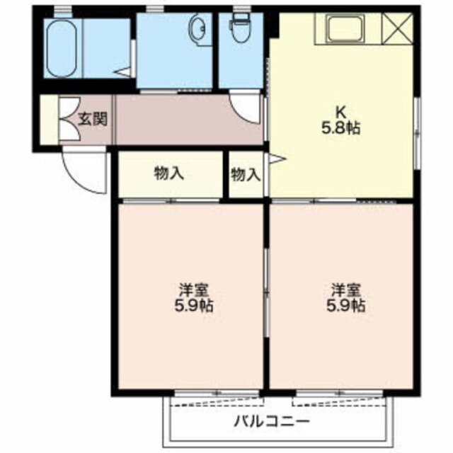 静岡県御殿場市御殿場 御殿場駅 2K アパート 賃貸物件詳細