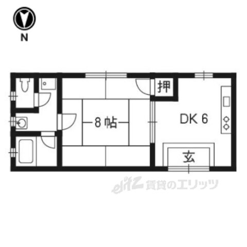 京都府京都市中京区壬生西大竹町 西院駅 1DK マンション 賃貸物件詳細