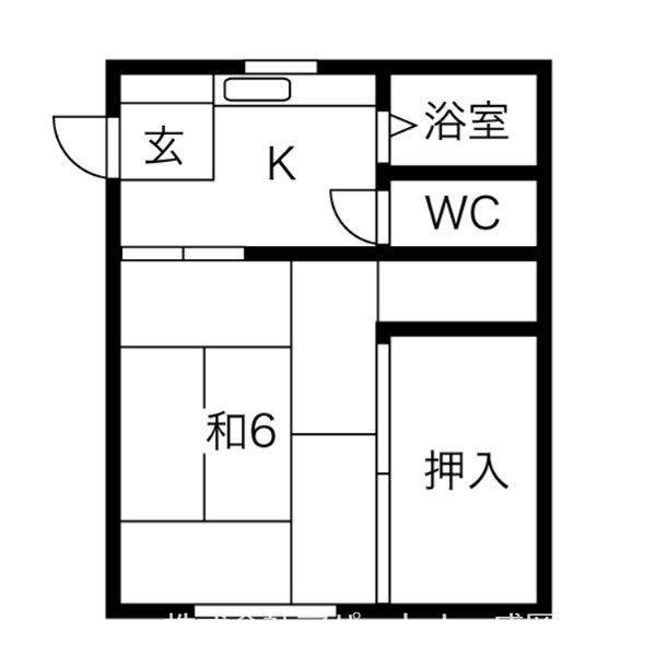 岩手県盛岡市東山２ 盛岡駅 1K アパート 賃貸物件詳細