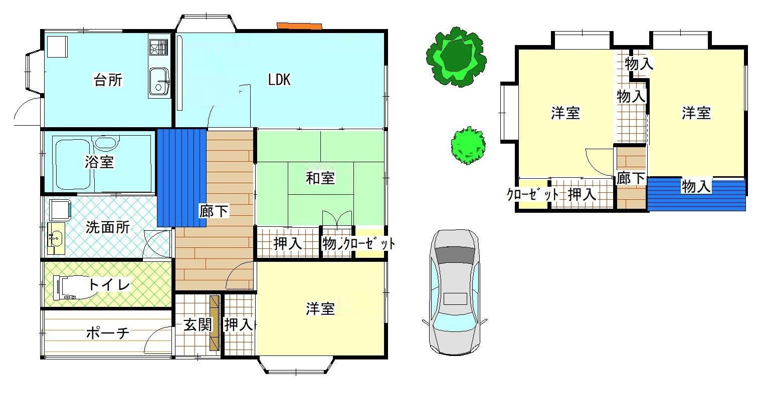 東栄町戸建て 4LDK 賃貸物件詳細