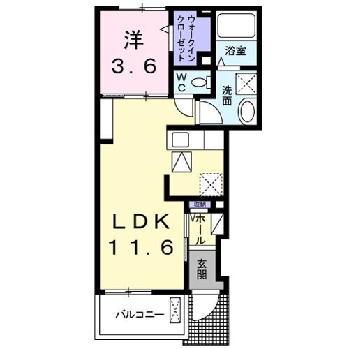 和歌山県和歌山市西 岡崎前駅 1LDK アパート 賃貸物件詳細