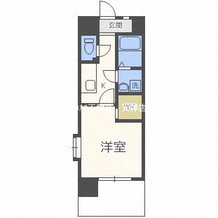 福岡県福岡市中央区警固２ 赤坂駅 1K マンション 賃貸物件詳細
