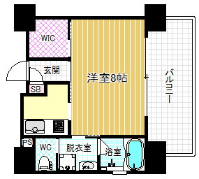 大阪府大阪市福島区鷺洲３ 野田駅 1K マンション 賃貸物件詳細