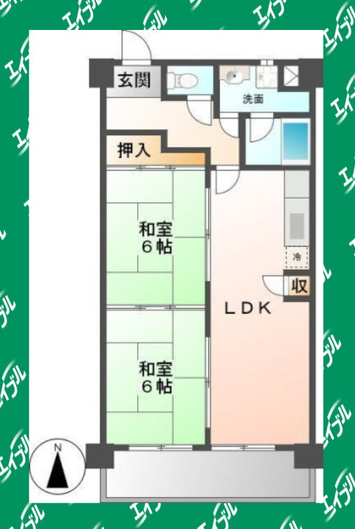 愛知県名古屋市中区新栄１ 新栄町駅 2LDK マンション 賃貸物件詳細