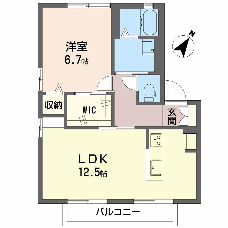 岡山県総社市井手 東総社駅 1LDK アパート 賃貸物件詳細
