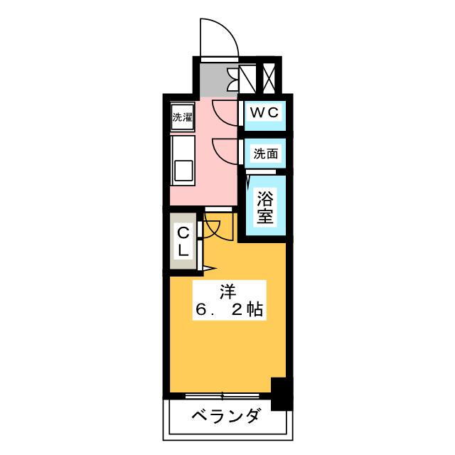 愛知県名古屋市中区新栄１ 矢場町駅 1K マンション 賃貸物件詳細