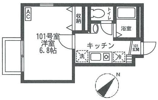 東京都北区西ケ原４ 西巣鴨駅 1K アパート 賃貸物件詳細