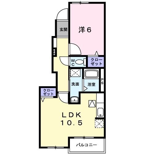 大阪府和泉市和気町３ 和泉府中駅 1LDK アパート 賃貸物件詳細