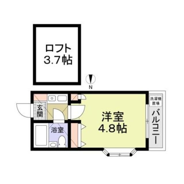 埼玉県さいたま市中央区上落合３ 北与野駅 1K アパート 賃貸物件詳細