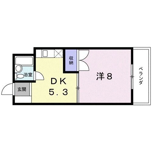 福井県福井市日光２ 福井駅 1DK マンション 賃貸物件詳細