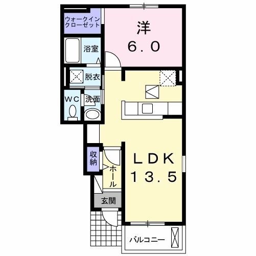 群馬県北群馬郡吉岡町大字小倉 八木原駅 1LDK アパート 賃貸物件詳細