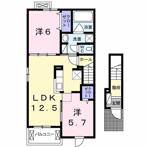 長野県長野市大字富竹 朝陽駅 2LDK アパート 賃貸物件詳細