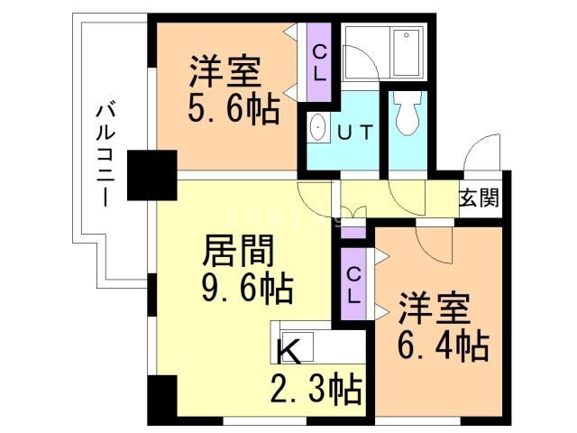 北海道札幌市中央区南九条西１３ 西１１丁目駅 2LDK マンション 賃貸物件詳細