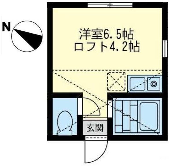 クレール横須賀 1階 ワンルーム 賃貸物件詳細